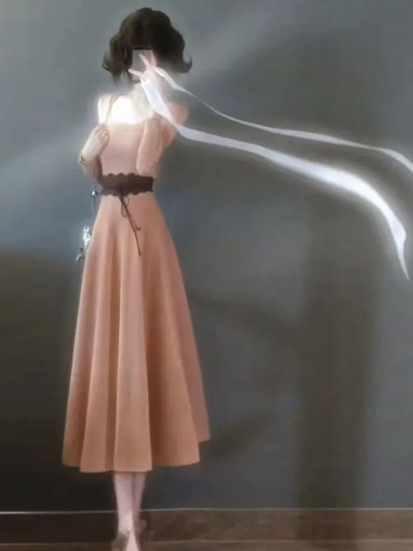 

Мягкий трикотажный свитер с высокой талией, уникальный дизайн, удлиненный рукав, смешанный хлопок, для повседневной носки и делового стиля.