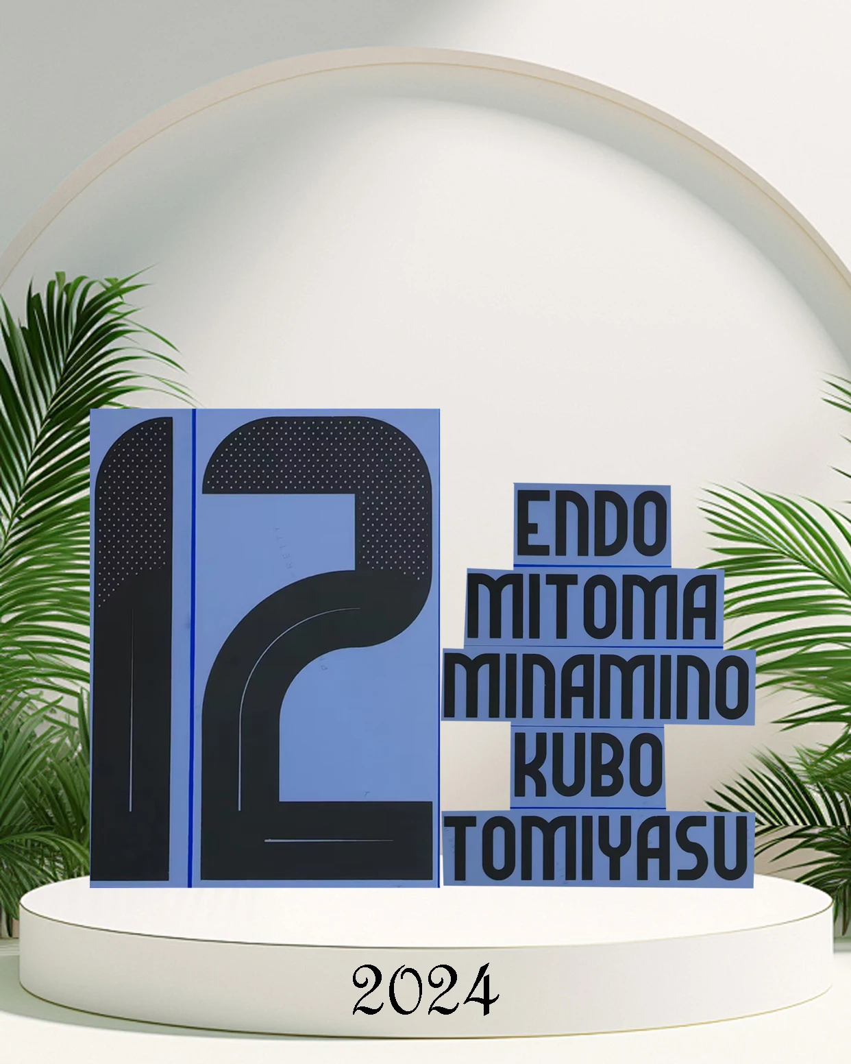 Японские наборы наименований, 2024/25 минимино наименование, термоклейкая лента, ENDO MITOMA, Японское название и номер, высокое качество, 2025