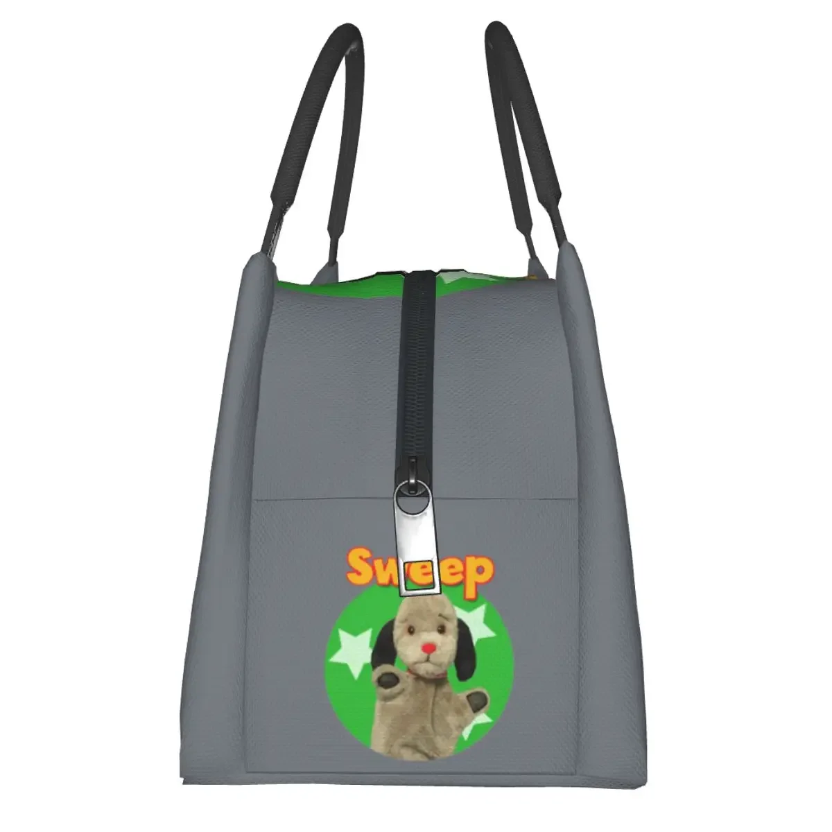 Sooty and Sweep أكياس الغداء معزول بينتو صندوق مقاوم للماء حقيبة حمل الغداء أكياس نزهة حقيبة حرارية برودة للمرأة مكتب الاطفال