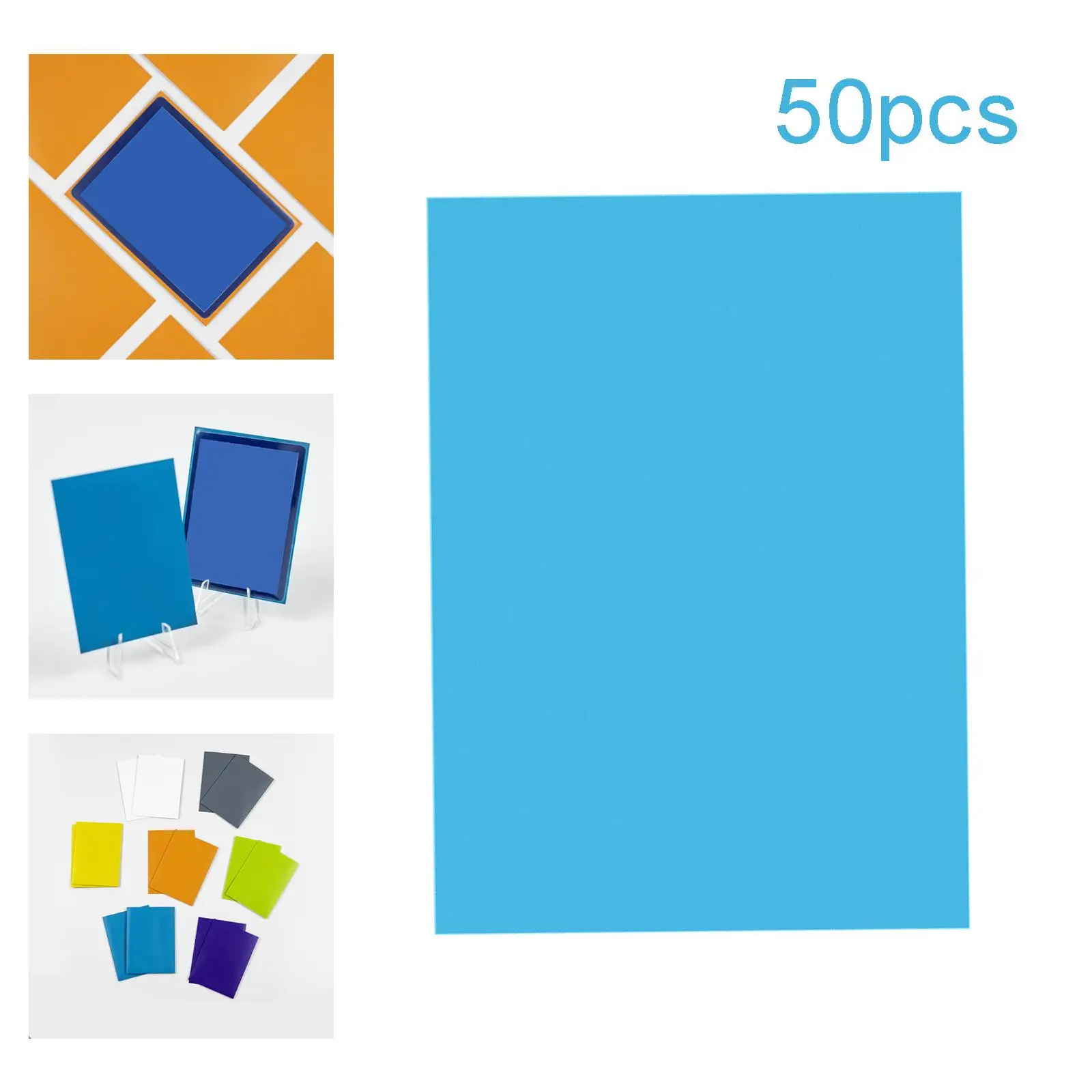 50Pcs Card Sleeves Game Protector Holders Card Collectible Holder Guard Sleeve