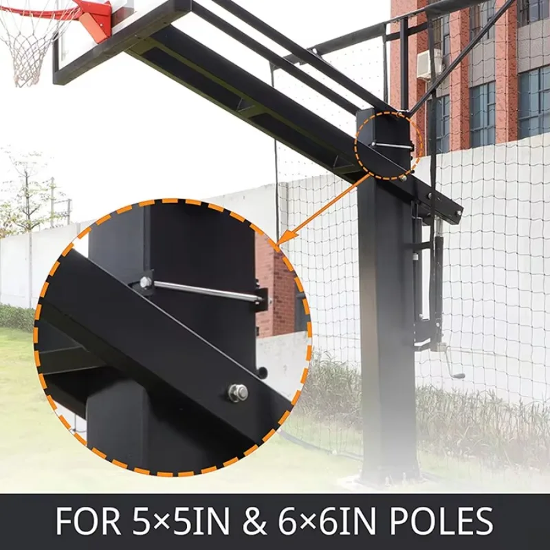 نظام شبكة إرجاع كرة السلة المتحركة ملحق الحلقة المقبول ODM #5