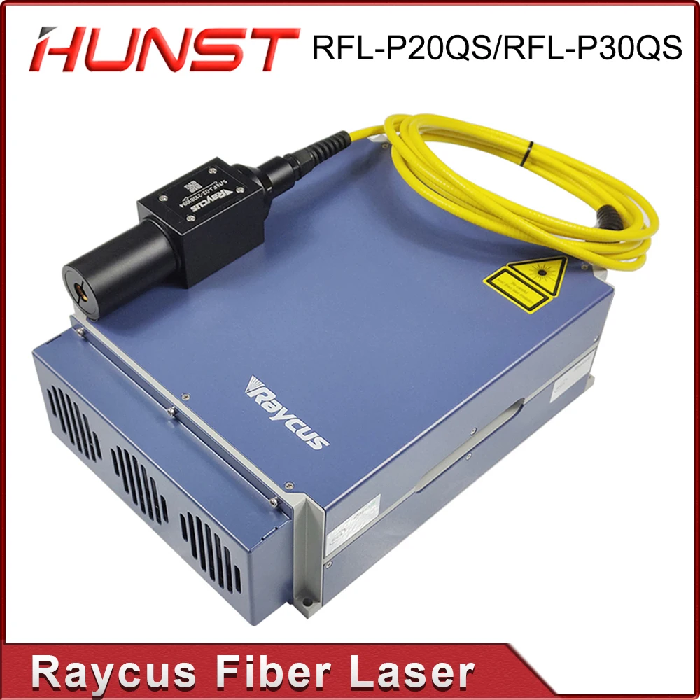 Hunst RFL-P20QS/30QS Raycus 20W 30W Q-switched Pulse Fiber Laser Source modulo 1064nm per macchina per marcatura e incisione di metalli