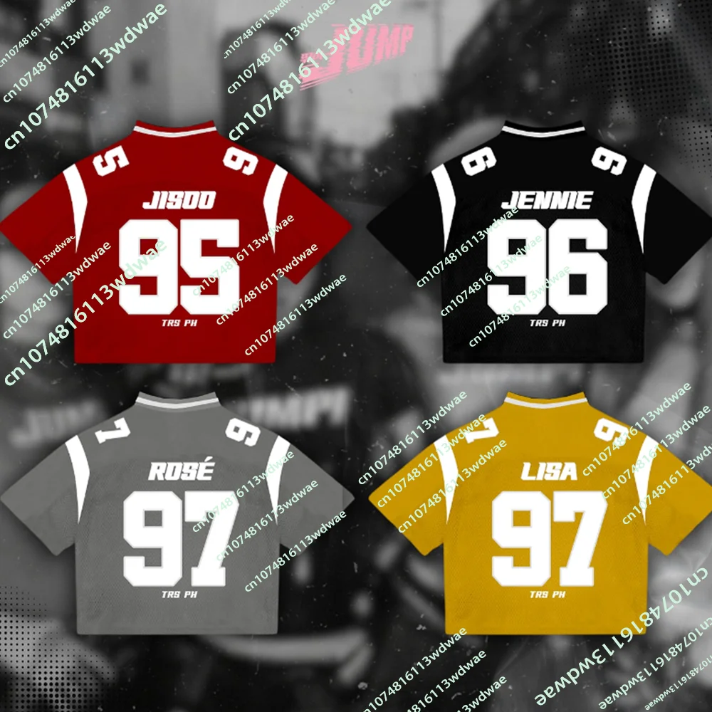 JUMP 2026 Concert Fan T-Shirt New Korean K-Pop Group Printed Y2k Harajuku Women's Top Fashion Trend Girls Casual Tee