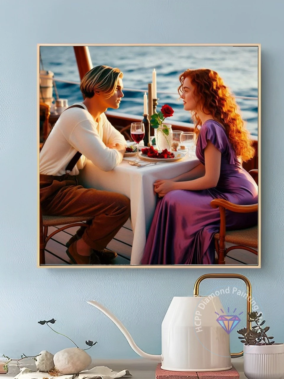 RMS Titanic Romantic Disaster Movies Diamond Painting Kit 5D DIY Diamond Cross Stitch Handmade Art Gift Crafts Home Decor Gift