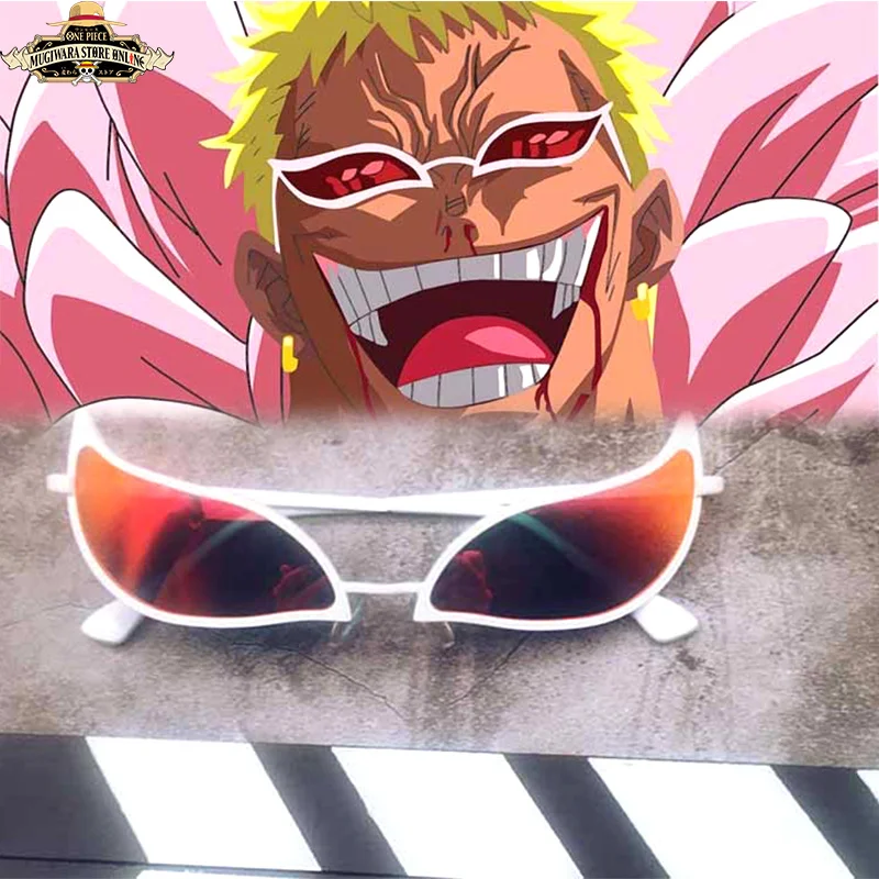 Pirate King Doframingo Hypnotist Qiang Gao Franki Sunglasses Of The Same Style Animation Anime Decorative Glasses Men And Women