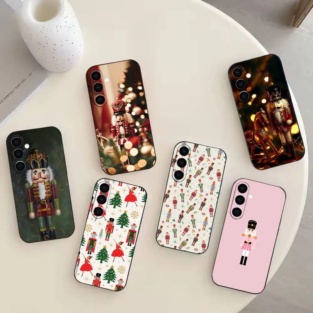 

Nutcracker Phone Case For Samsung Galaxy A20,21s,22,31,32,52,53,72,73,80,91 Soft Black Shell