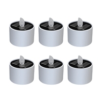 A96K-Solar Candle Light Outdoor LED Lawn Deck Halloween Decoration Night Light Waterproof Garden Solar Light For Camping