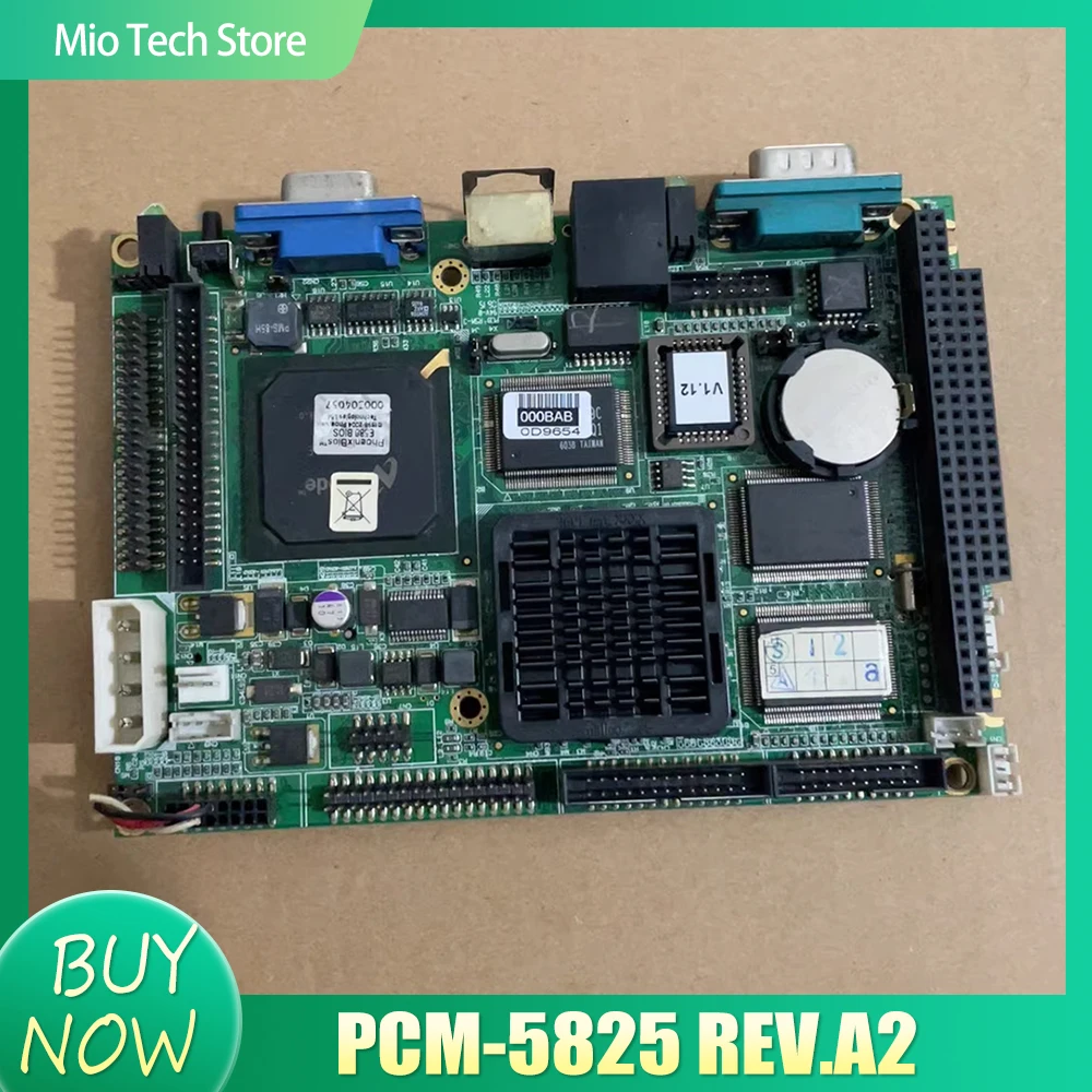 For Advantech PCM-5825 REV.A2 PCM-5825F 3.5-inch embedded desktop computer industrial control motherboard PCM5825F3003-T