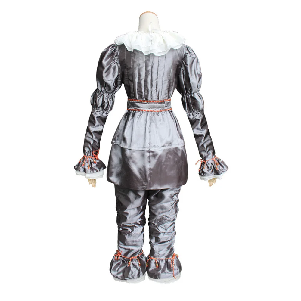 Adults Kids Halloween Cosplay Clown Costume The Art Joker Terrifier Clown Jumpsuit Carnival Party Performance Outfits Men Women