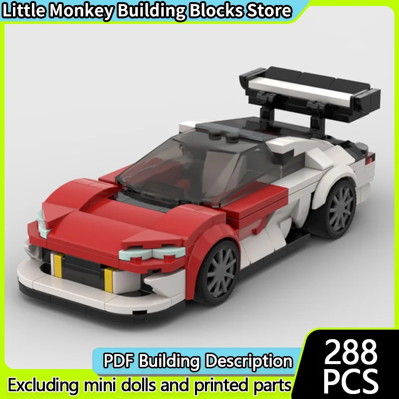 

Speed Racing Car Model MOC Building Bricks R High-Performance Sports Car Modular Technology Children Holiday Gifts Assemble Toys