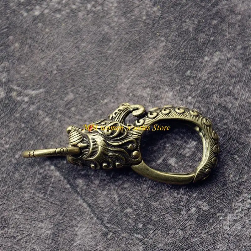 Q39C Creative Loong Keychains Keyrings Keyrings Theme