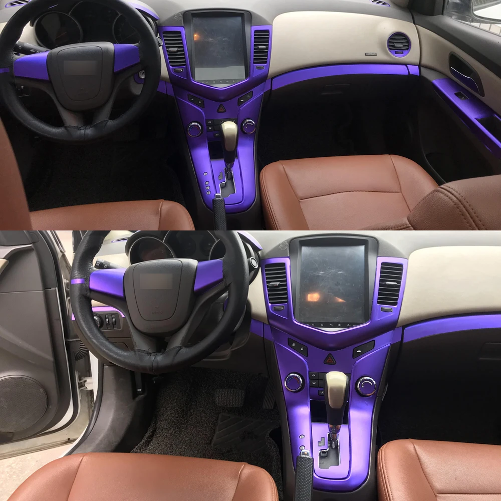 

Для Chevrolet Cruze 2009-2015 автомобильный Стайлинг 3D/5D углеродное волокно салон автомобиля центральная консоль цветная молдинговая наклейка наклейки детали