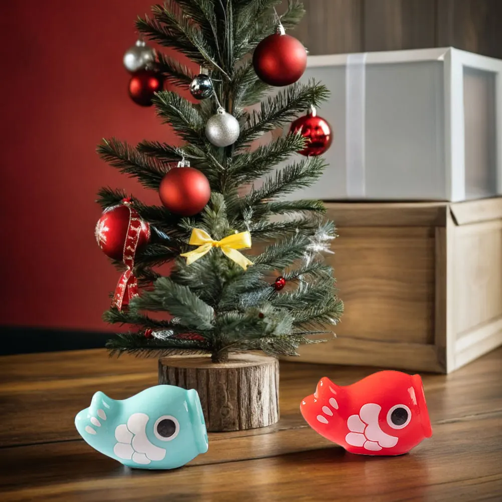 

10 Pcs Miniature Fish Figurines House Accessories Fairy Garden Statues Luminous