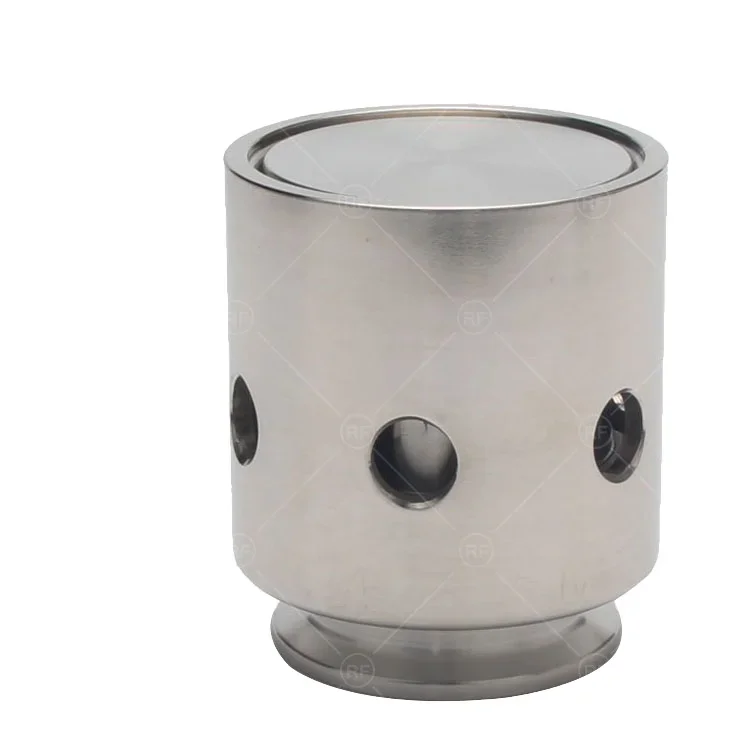 Sanitary Stainless Steel Breather Air Release Valve with Union Ends