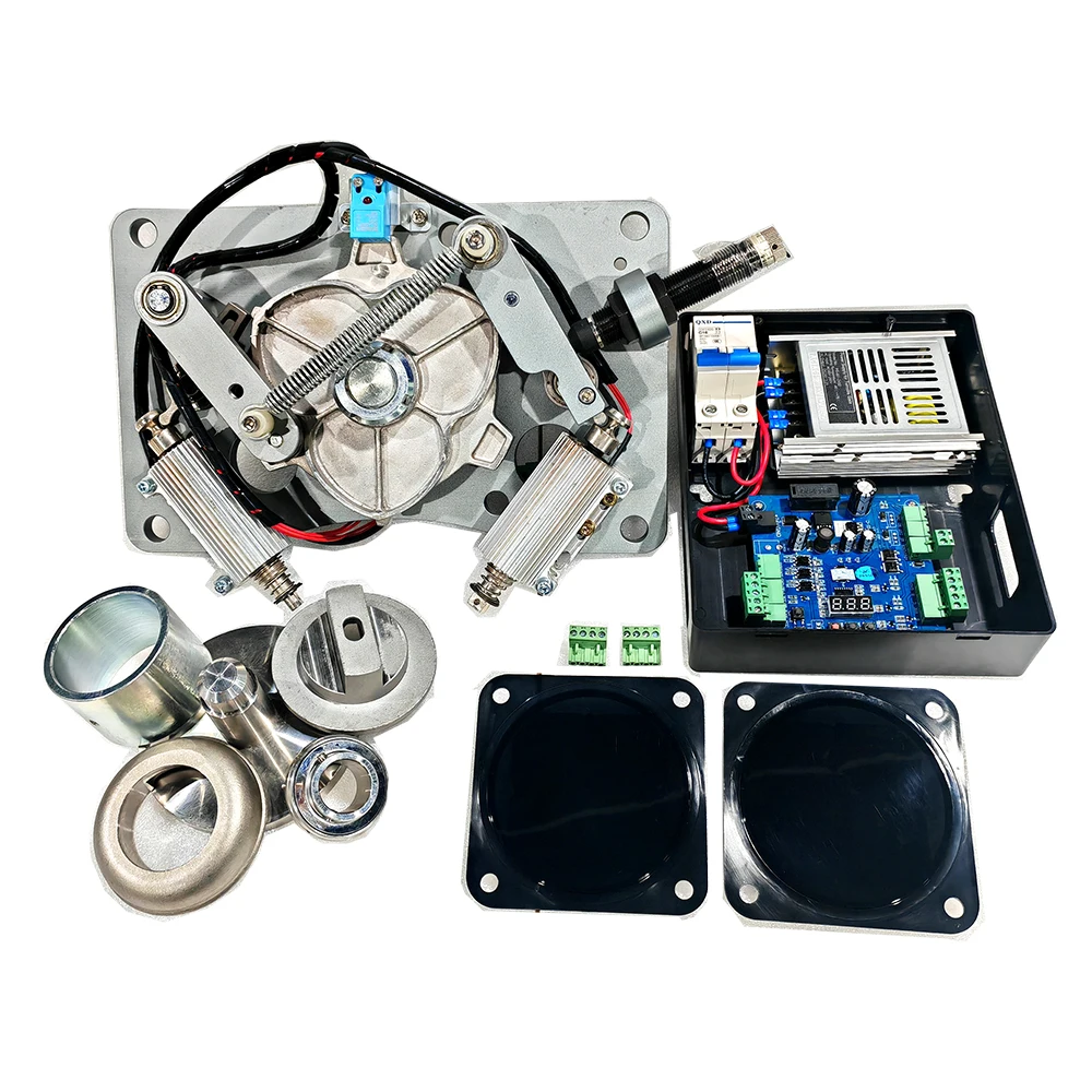 Security Universal Semi automatic Full Height Turnstile Mechanism With LED Panel And Turnstiles Main Board