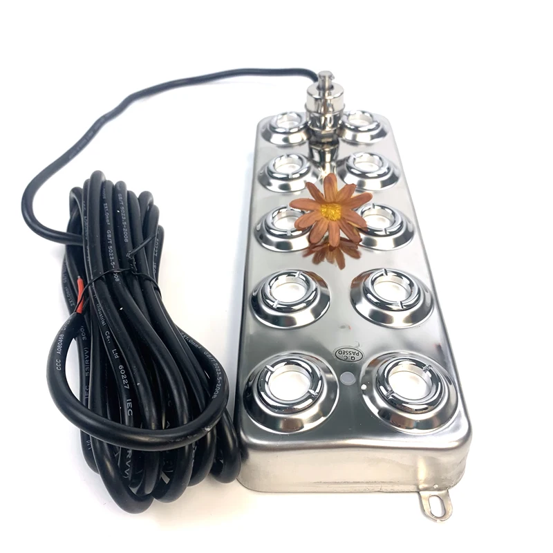 10-головый ультразвуковой генератор тумана для аквариума