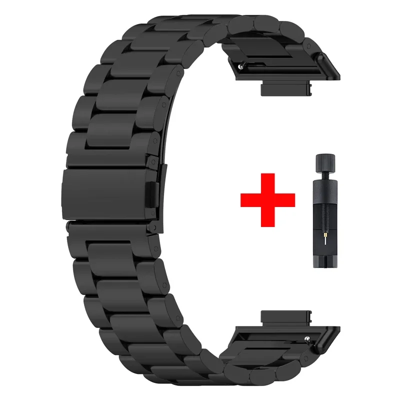 Stainless Steel Strap For Huawei Watch Fit 3/4/5 Smartwatch Metal Bracelet Wristband For Huawei Watch Fit 5/4 Pro Accessories