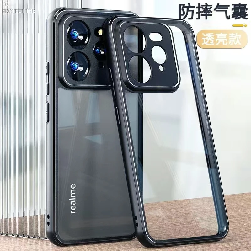 Case For Realme GT7 Pro Case Matte Transparent Phone Back Cover For Realme GT 7 Pro 5G Camera Protection Shell Shockproof Bumper