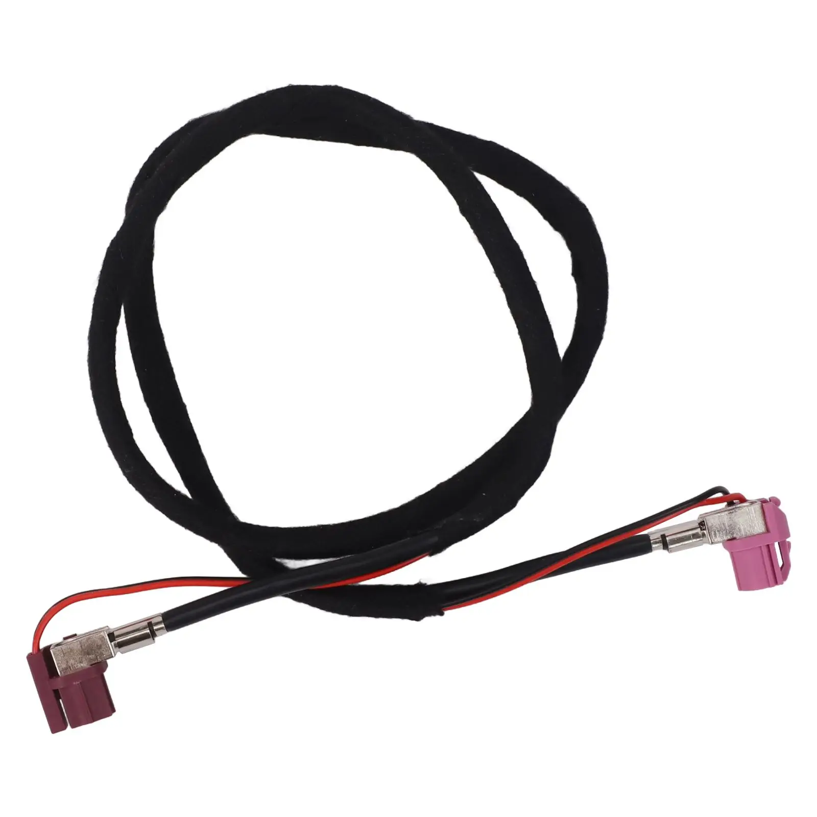 12V Cable For BMW Vehicle Display Connection Black Wear-resistant Wear-resistant Materials 80CM Length Black Color