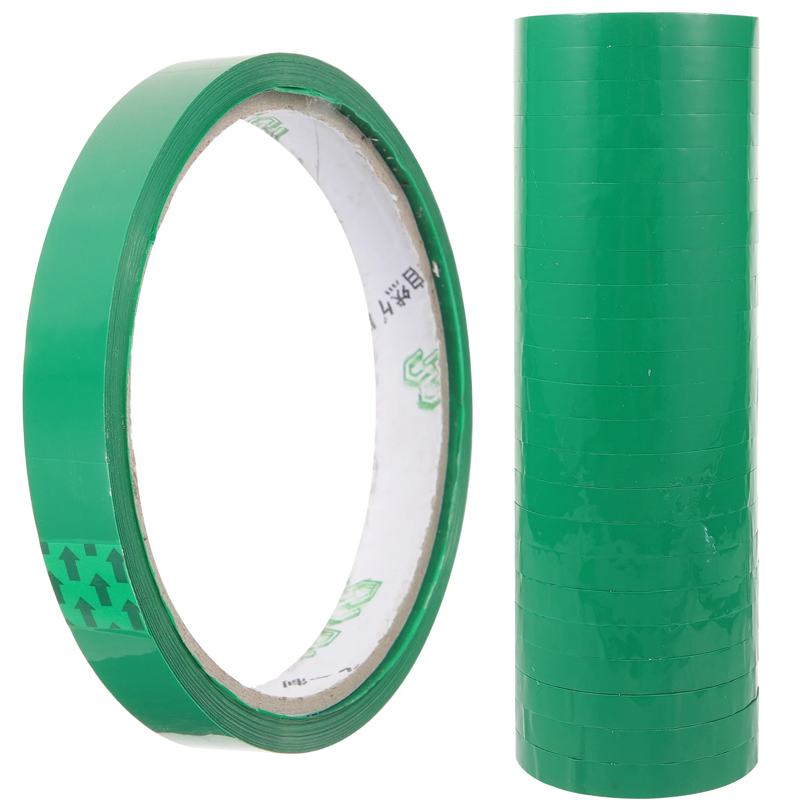 24 لفات من أشرطة عزل الأكياس، عبوات شريط تغليف شفافة للخضروات والفواكه والأجزاء الصناعية والصحف وترتيبات الزهور