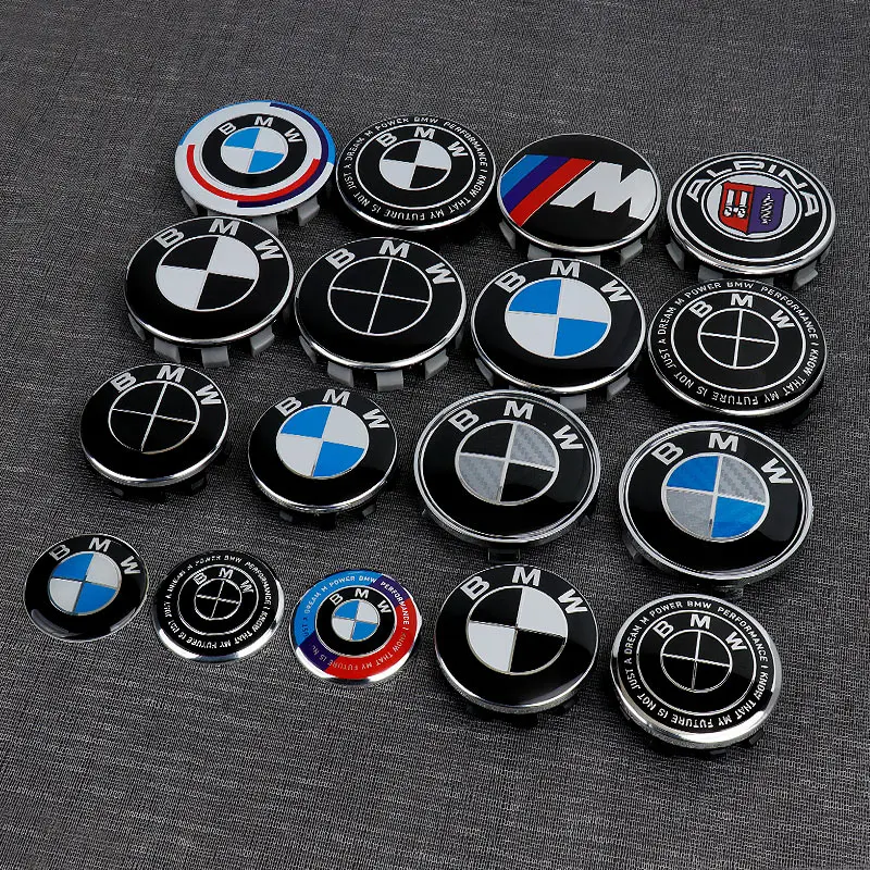 

4Pcs 68MM 56MM Car Wheel Center Caps for BMW E90 E46 F10 F30 E87 F20 G20 E60 E39 E92 F11 F31 E61 F25 E36 X3 X5 Car Accessories