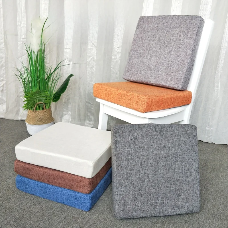 High Rebound Sponge Pad  Wood Chair Sofa Cushion Rosewood Heightening Pad Removable And Washable Four Seasons Compression
