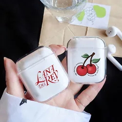 Transparente lana del rey sänger kraft weiche tpu hülle für apple airpods pro 3 2 1 drahtlose bluetooth kopfhörer abdeckung airpod haut