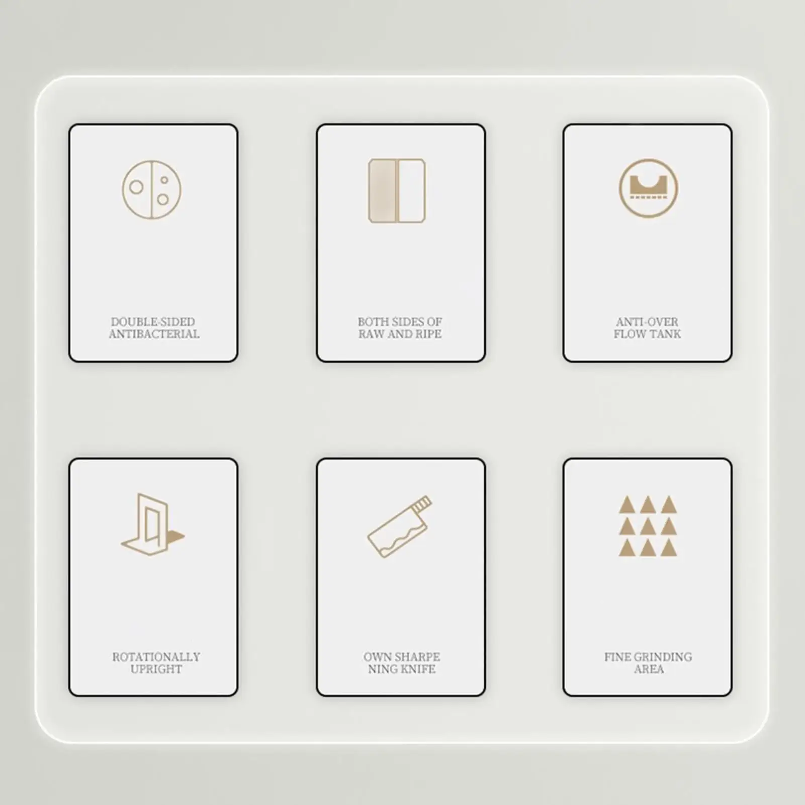 

Разделочные доски для кухни, двухсторонняя кухонная разделочная доска, пищевой нескользящий коврик с функцией приготовления овощей для кемпинга