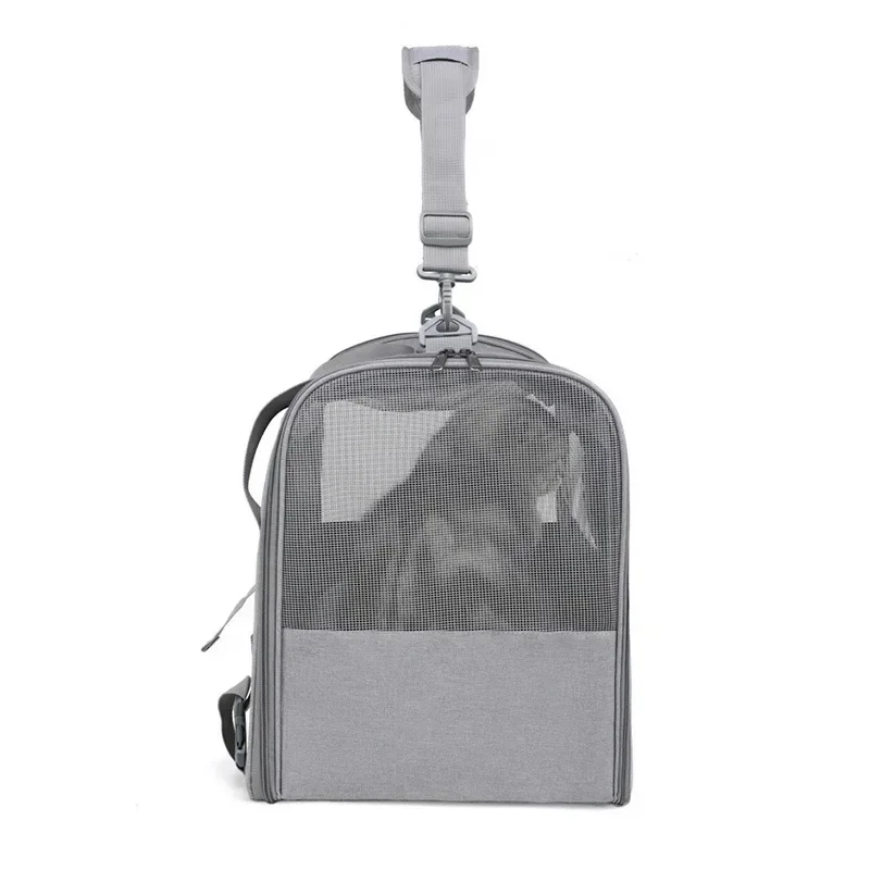 

A Portable cat carrier, breathable waterproof large capacity cat outing bag with pet pad