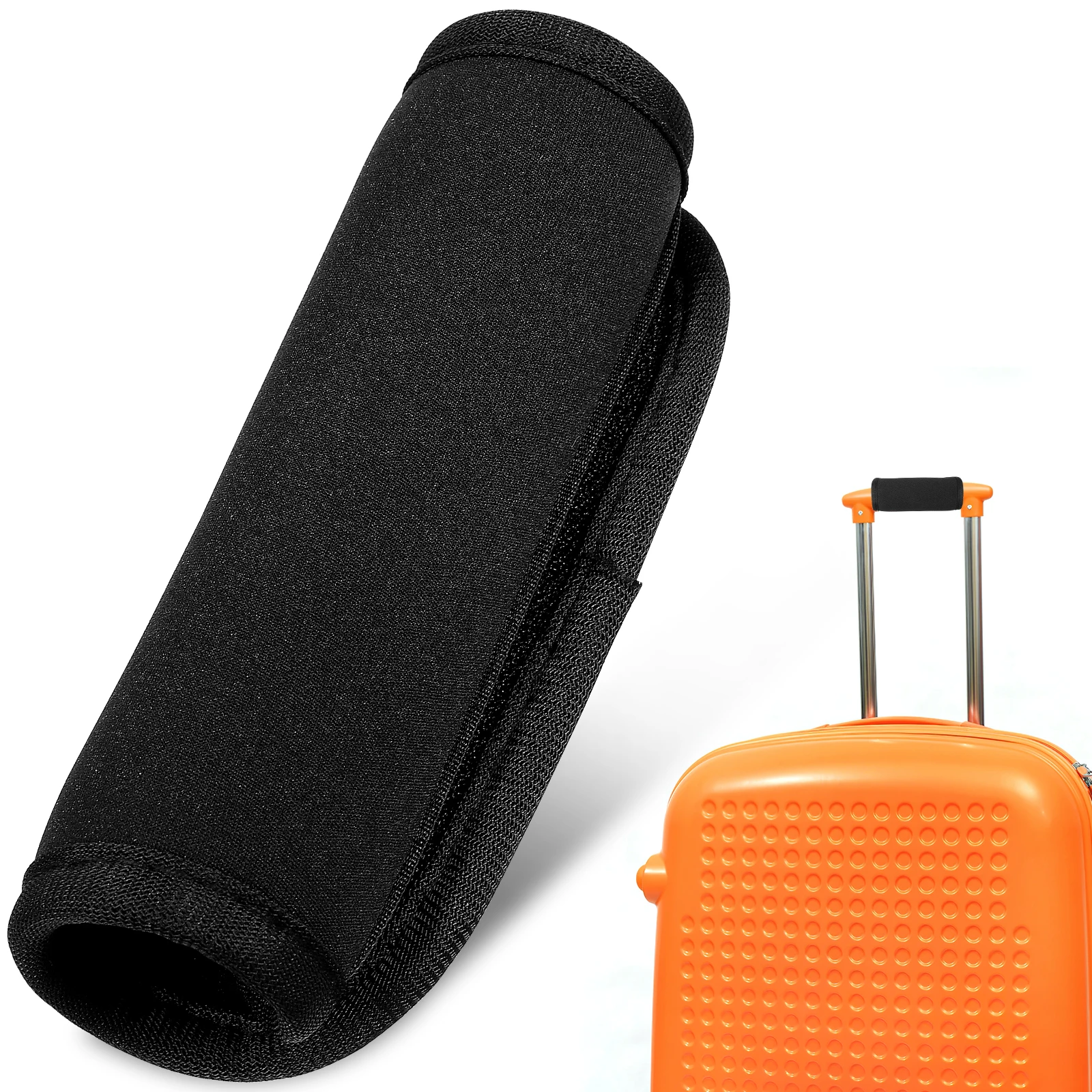 

Luggage Handle Wrap Suitcase Grip Cover Neoprene Adjustable Sturdy Replacement for Travel Bag Tote Heavy Duty Durable