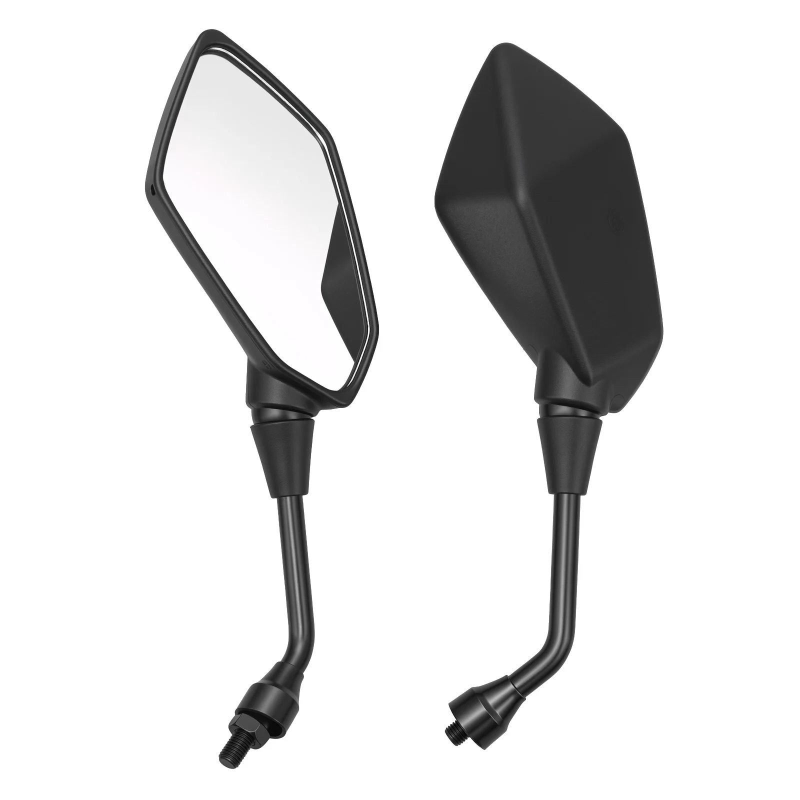 2 Espejos Retrovisores para Motocicleta de 10 mm, Gran Angular, Ajustables, para Kawasaki Versys 650 1000 ER6N ER6F Z650 Z750 Z800 Z900 Z1000