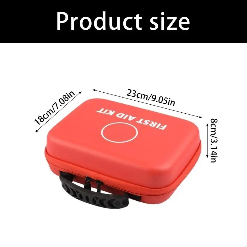 حقيبة الإسعافات الأولية مع مقصورات متعددة مقاوم للماء حقيبة منظمات مقاومة للدموع لتخزين معدات البقاء B2EA