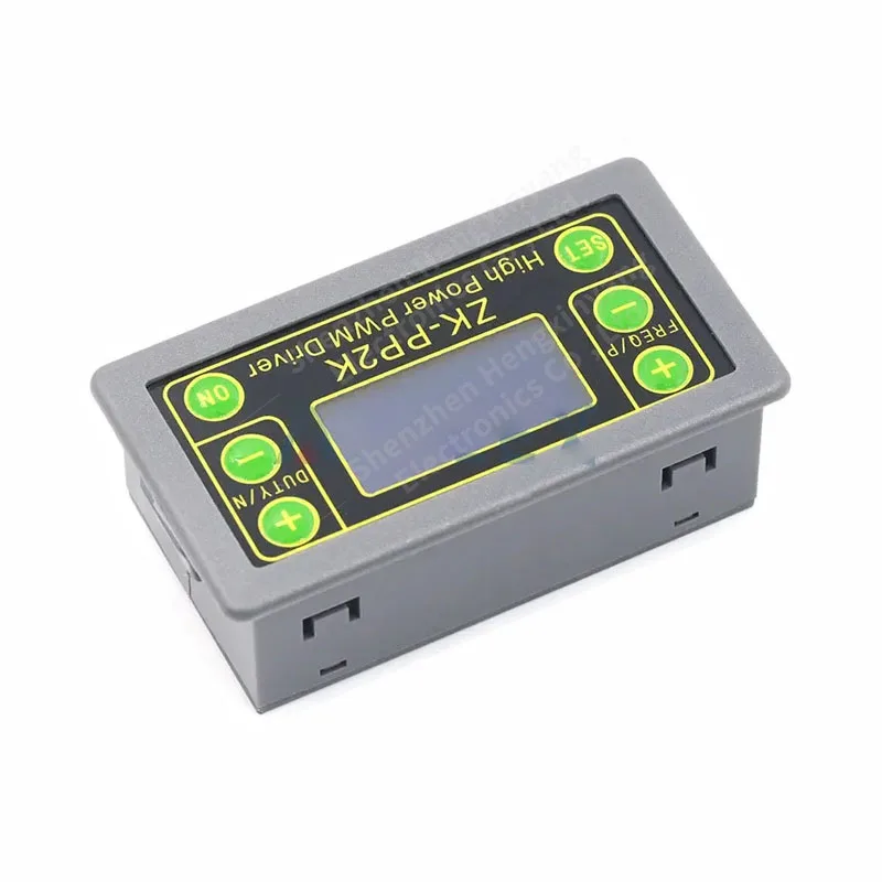 ZK-PP2K PWM DC 3.3 ~ 30V 12V 24V Motor Speed Controller Regulator 8A 150W Adjustable LED dimmer Pulse Frequency Duty Ratio