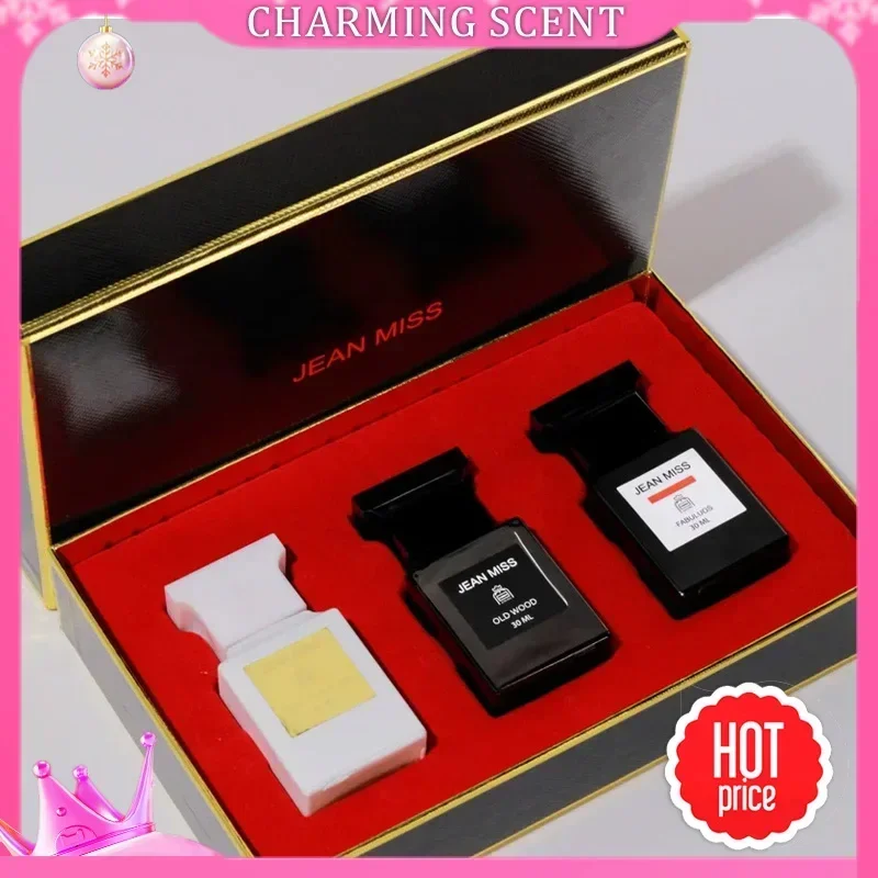 العطور 90 مللي صندوق هدايا العطور الرجالية 3 قطعة مجموعة رائحة كولونيا الطبيعية الطازجة عطر الرجل الساحر العطور Hombres Originales