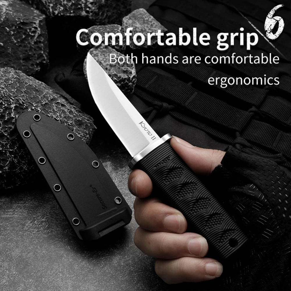 شفرات ثابتة من الفولاذ عالي الجودة، مناسبة للسكاكين الخارجية والمشي لمسافات طويلة والسكاكين الصغيرة وأدوات القطع متعددة الوظائف، مناسبة #5