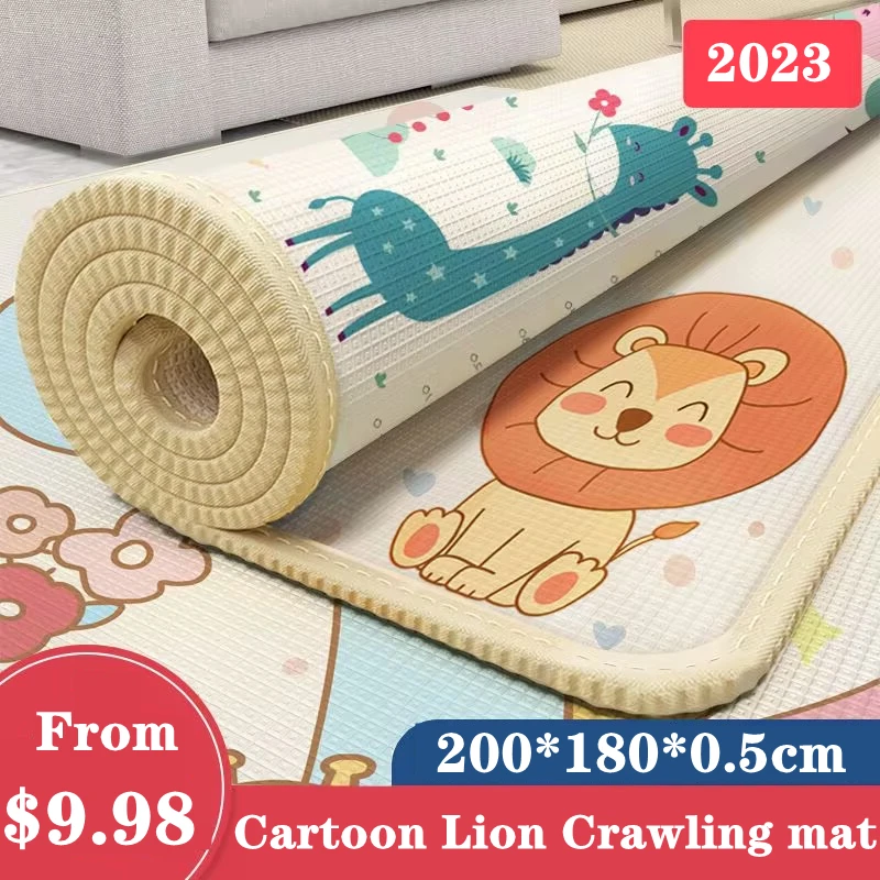 

Non-Toxic Baby Play Mat Thicken 1/0.5cm Educational Children's Carpets in The Nursery Climbing Pad Kids Rug Activitys Games Toys