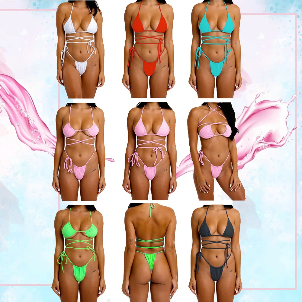 

Versatile women's bikini dresses wear more sexy European and American BIKINI swimsuits, beach pool party swimwear