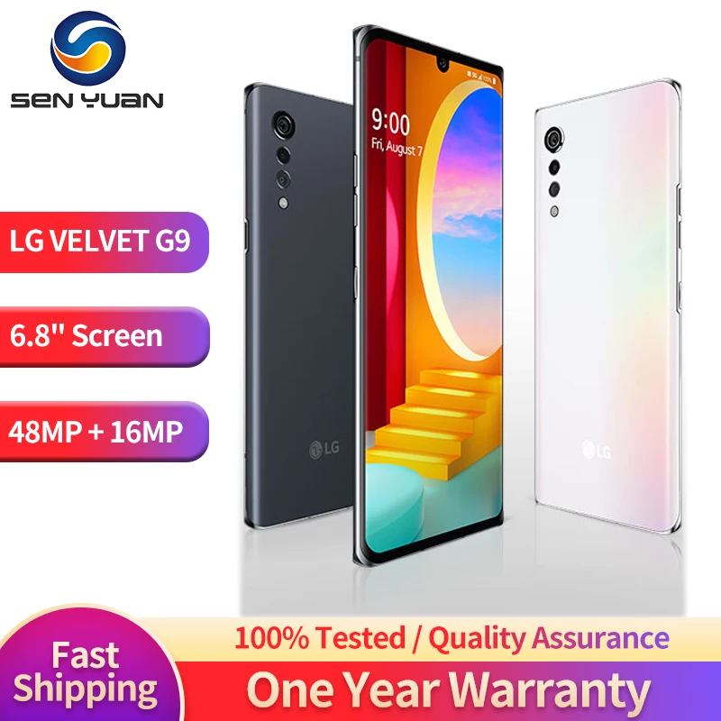 original lg g9 velvet lm g900tm 5g smartphone 6gb ram 128gb rom 68 telefone movel octacore andriod celular 01