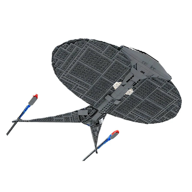 811 PCS 비행기 딥 스페이스 익스플로러(중형) – 플래그십 모델 MOC 맞춤형 모듈형 빌딩 블록 DIY 소년 조립 장난감 선물