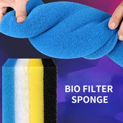 Fish Tank Filter Media Cotton High-density Thickened Biochemical Turtle Tank Water Purification Aquarium Filter Sponge