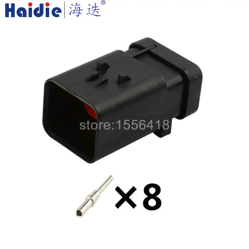 1-20 sets Auto 776494-1 776495-1 Camshaft sensor plug,8P Oil pressure/atmospheric pressure sensor plug for Excavator Carter