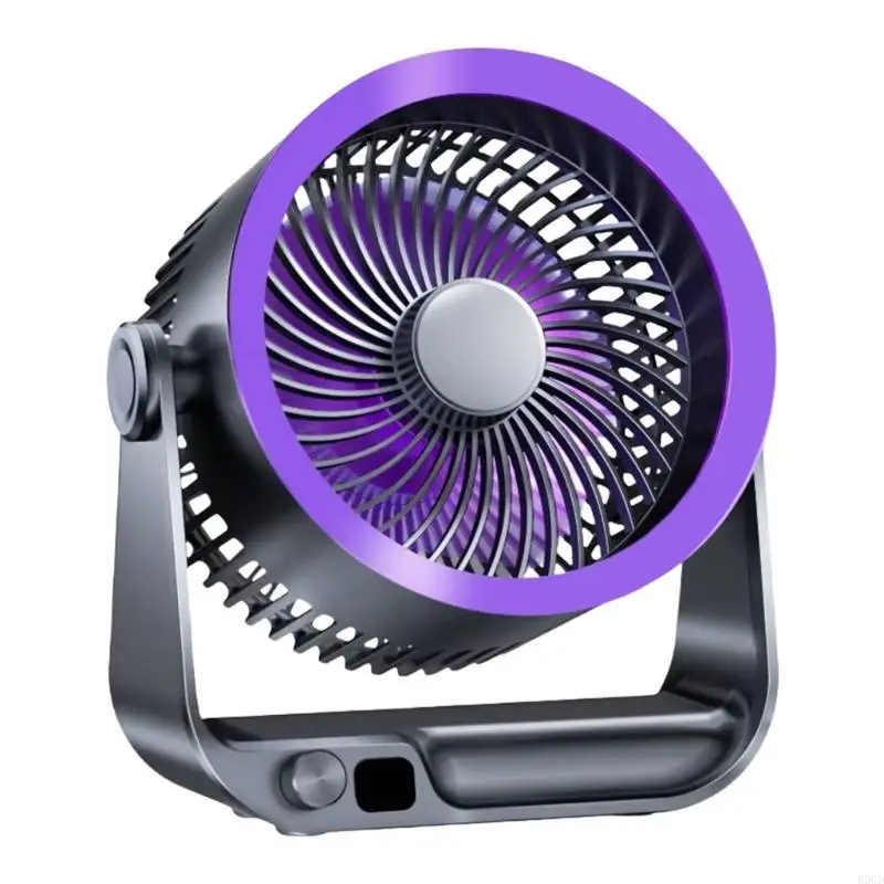 Ventilador circulação ar r9cd pequeno com fã com 100 velocidades fã portátil cabeceira portátil conveniente