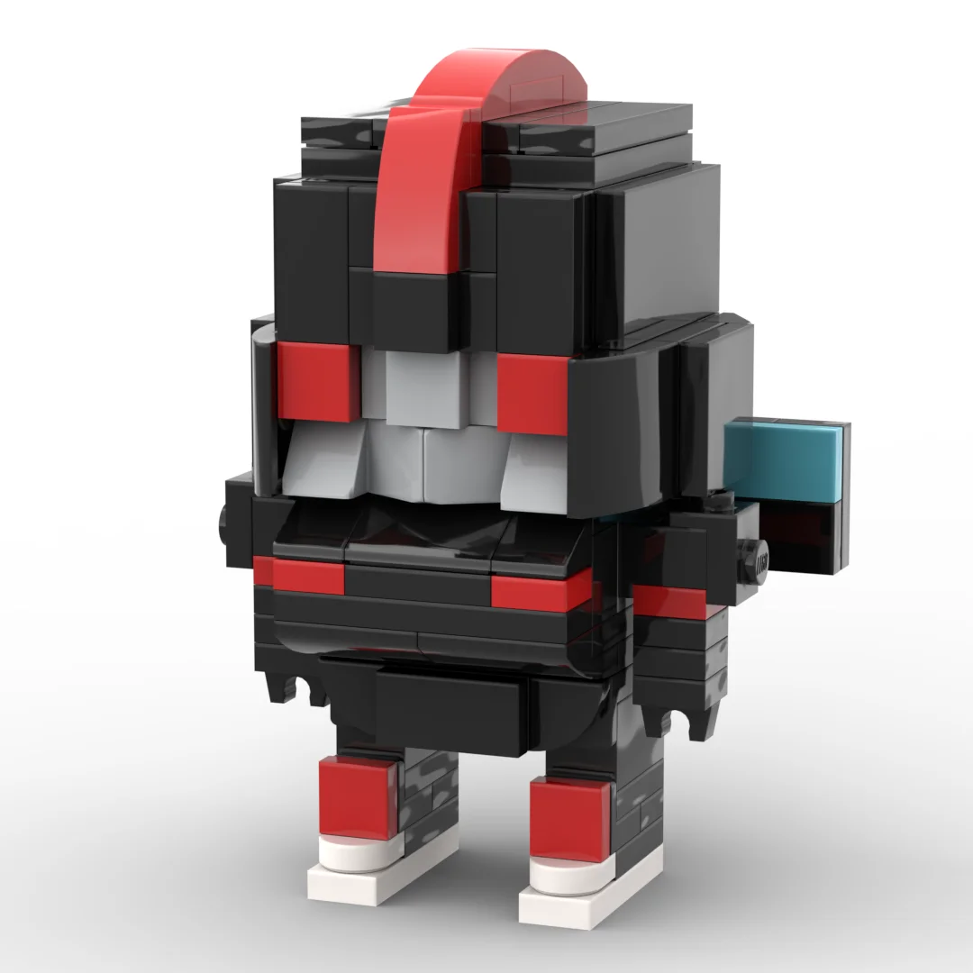 *Transform Auto Robot Brickheadz * IDW Shockwave Stormbringer DIY erleuchten MOC Block Brick Set, kompatibel mit