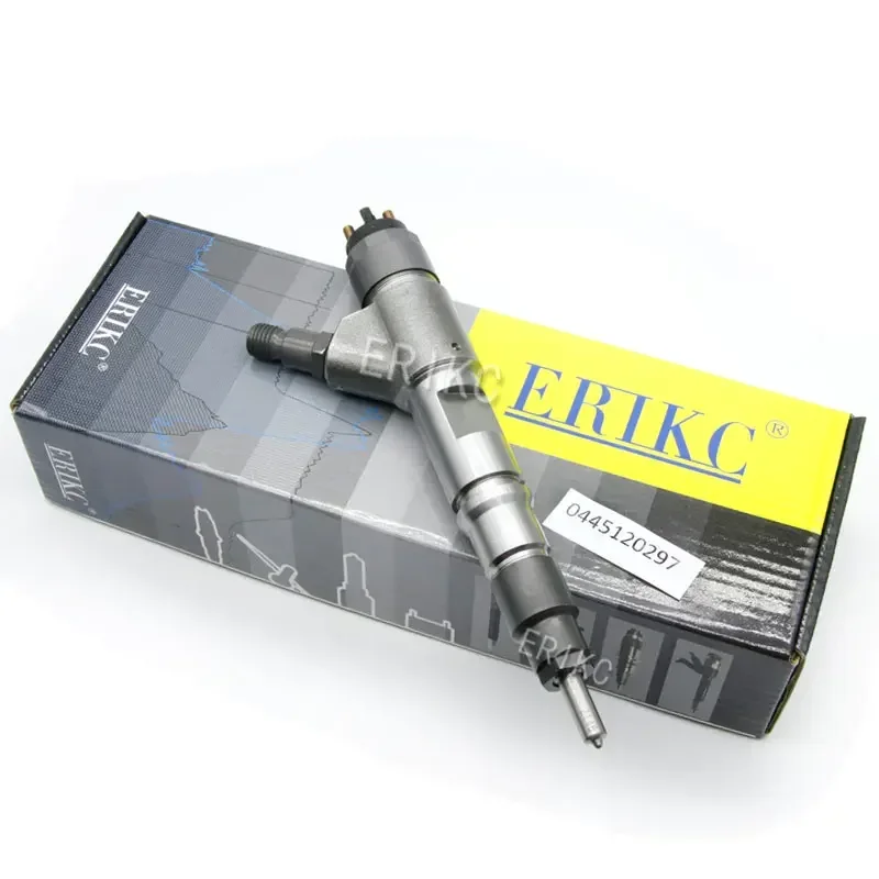 ERIKC 0445120297 Auto Fuel Injector Injection 0445 120 297 Common Rail Inyector 0 445 120 297 for CUMMINS 5264272 2P0130201A