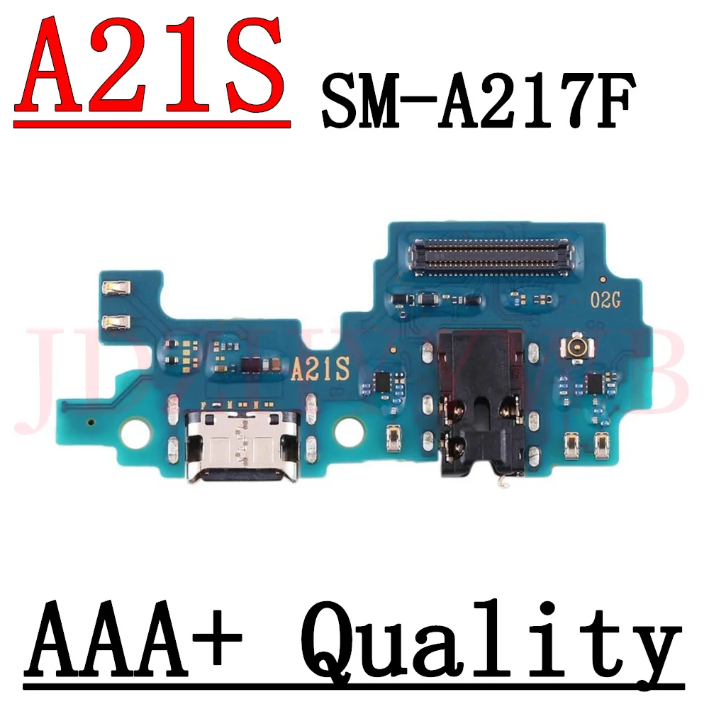 USB Charge Port Jack Dock Connector Charging Board For Samsung Galaxy A21S SM-A217F A217N Motherboard Main Flex Cable