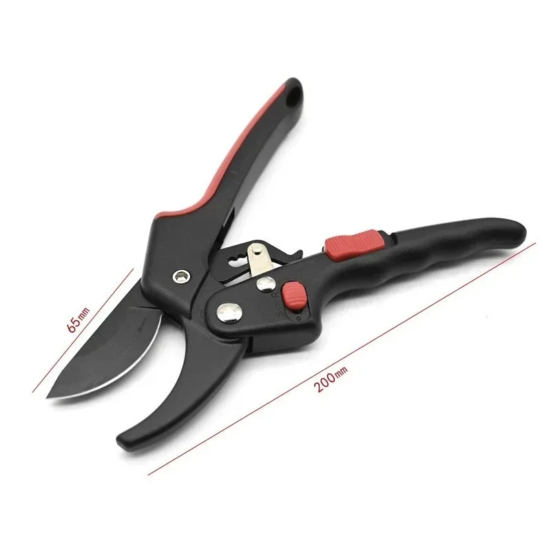 Imagem -03 - Tesoura de Aço para Jardinagem Ratchet Skip Poda Shear Ramo Pruner Trimmer Tools Plant Scissor Sk5