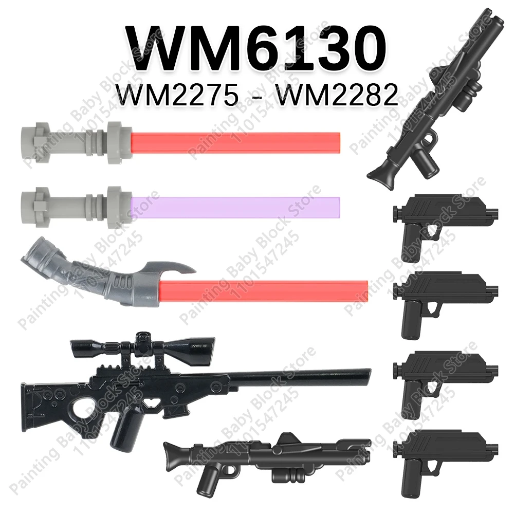 WM6130 WM2275 WM2276 WM2277 WM2278 WM2279 WM2280 WM2281 WM2282 Parts WM Blocks Compatible Action Figures Accessories Kids Toys