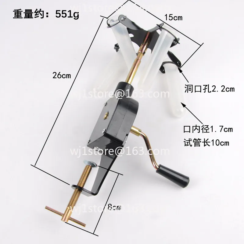 Centrifugal precipitator hand-cranked J02071 physics experimental equipment mechanics junior high school teaching equipment