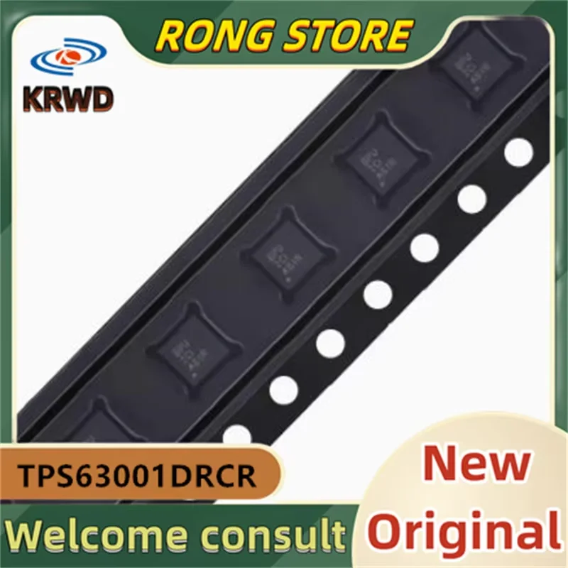 (5PCS) BPU New and Original Chip IC TPS63001DRCR  TPS63001 63001 QFN-10