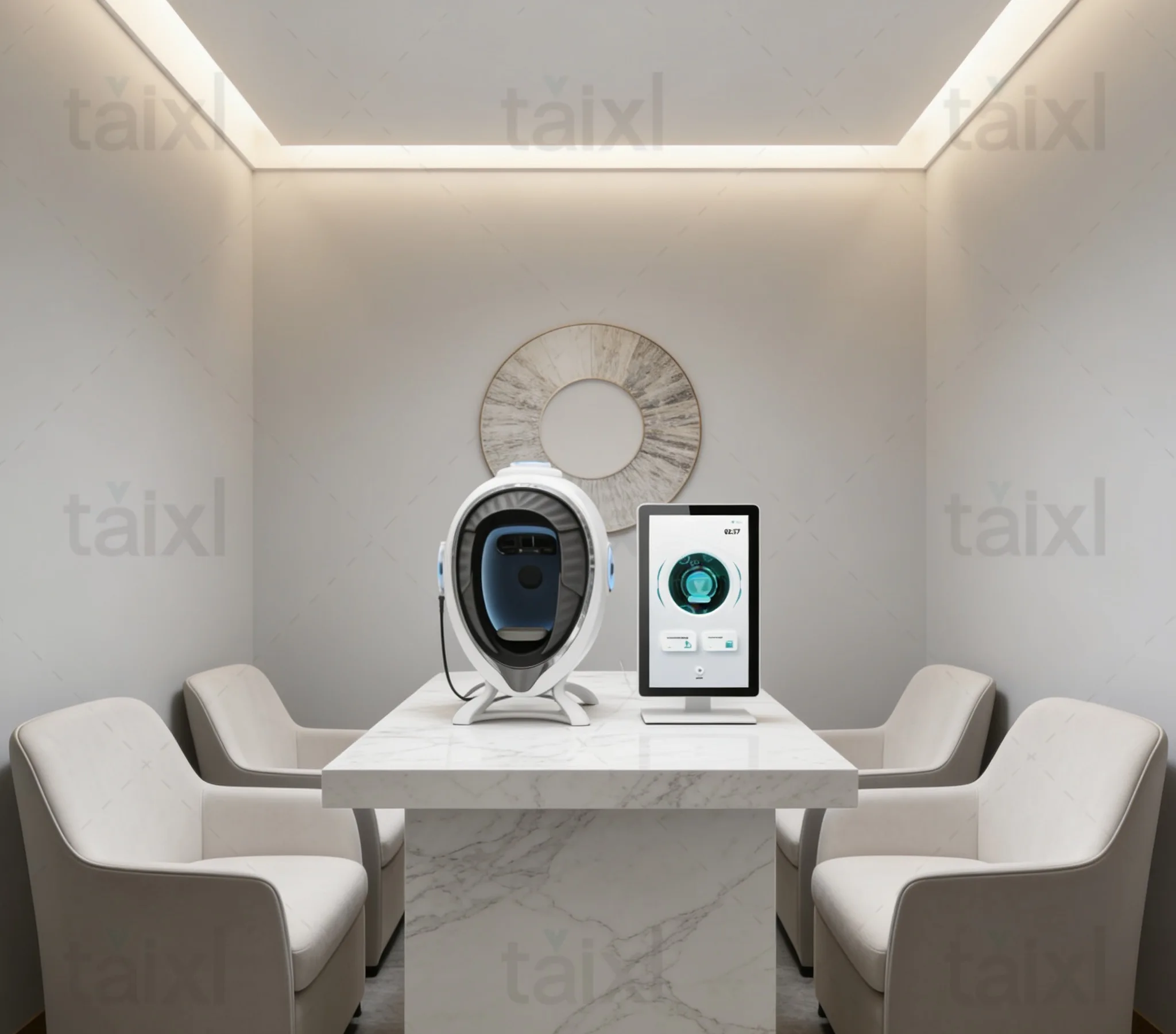 

10 Spectral Imaging 3D Facial Skin Analysis Machine Upgrade Technology Skin Analyzer Face Moisture Detection